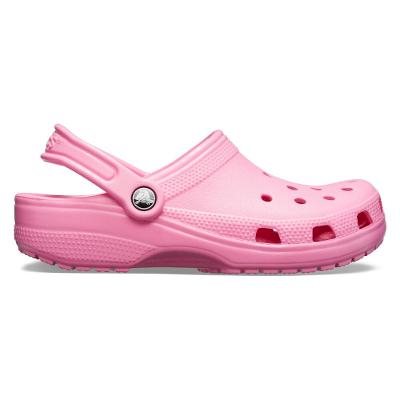 Sandália crocs classic pink lemonade