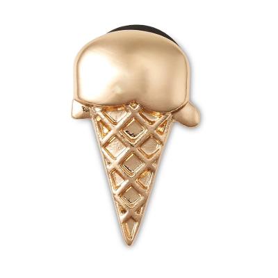 Jibbitz™ casquinha de sorvete dourada unico unico