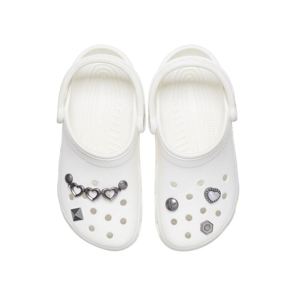 Jibbitz™ Silver Romantic Pack com 5 Peças Único - 2