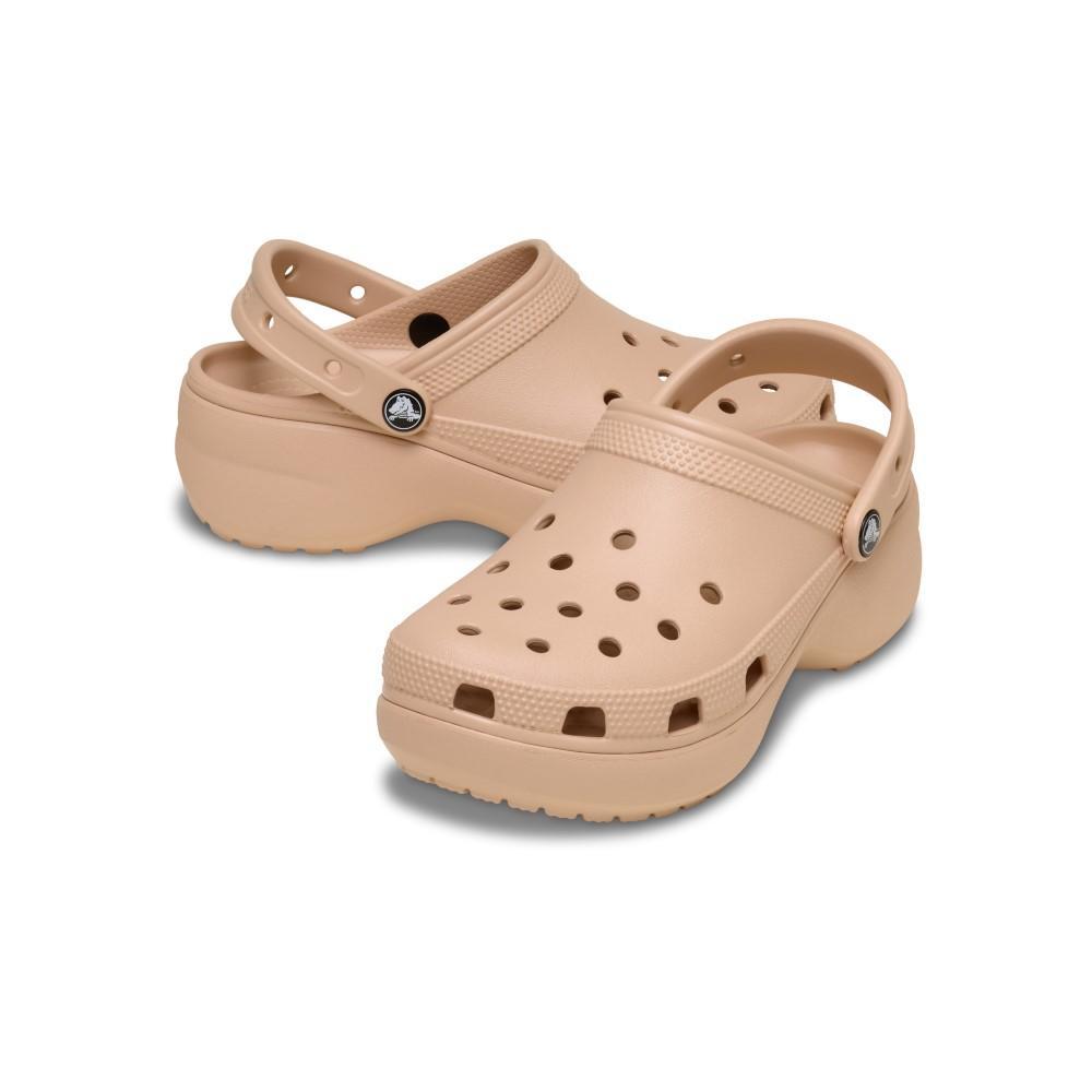 Sandália Crocs Classic Platform Clog pink caramel - 4