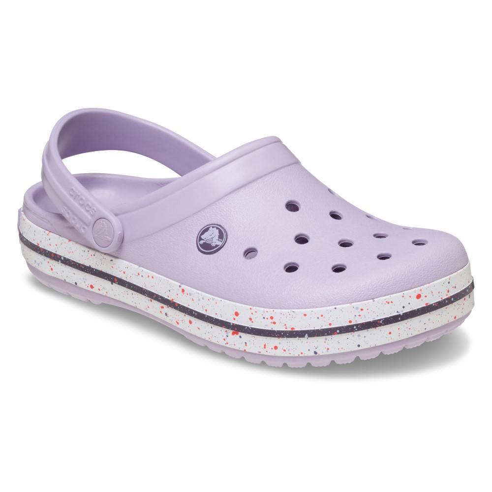 Sandália Crocband speckled band clog lavender - 2