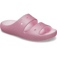 Sandália Crocs Classic Glitter Sandal V2 K Pink Milk - 2