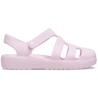 Sandália crocs classic fisherman t pink milk - 1