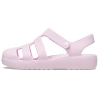 Sandália crocs classic fisherman t pink milk - 3