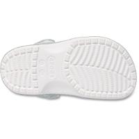 Sandália Crocs Classic Iridescent Glitter Clog K White - 6