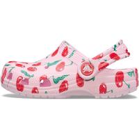 Sandália Crocs Classic Fresh Fruits Clog T Pink Milk - 3