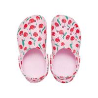 Sandália Crocs Classic Fresh Fruits Clog T Pink Milk - 5