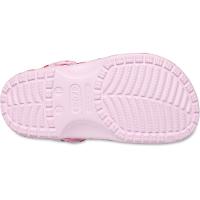 Sandália Crocs Classic Fresh Fruits Clog K Pink Milk - 6