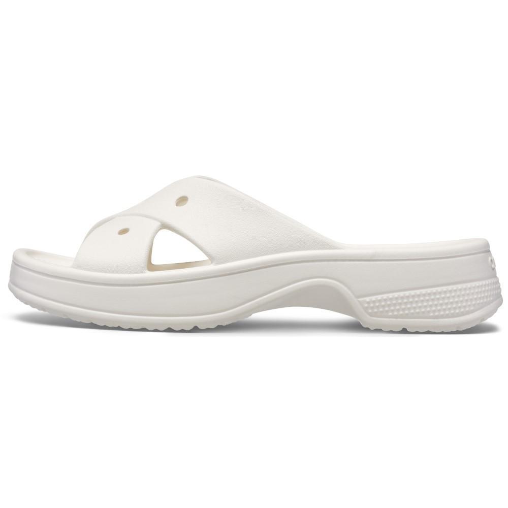 Sandália Crocs Classic W Cross Strap Slide Chalk - 3