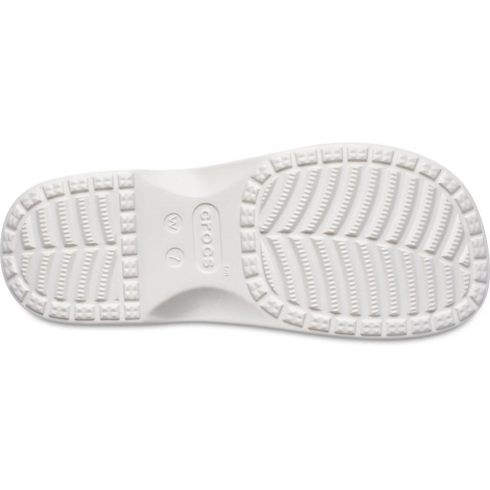 Sandália Crocs Classic W Cross Strap Slide Chalk - 7