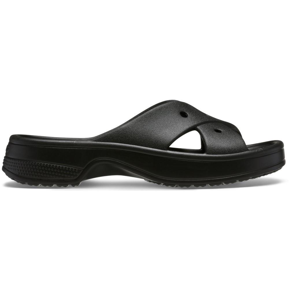 Sandália Crocs Classic W Cross Strap Slide Black - 1