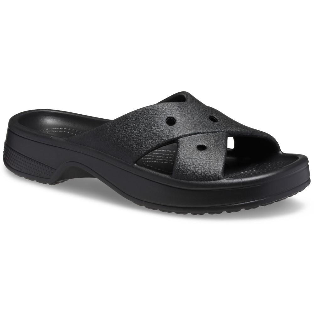 Sandália Crocs Classic W Cross Strap Slide Black - 2