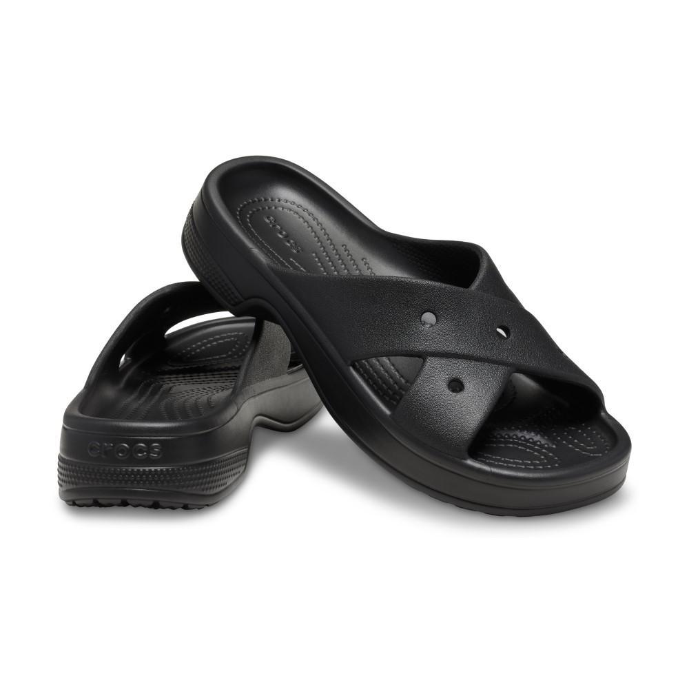 Sandália Crocs Classic W Cross Strap Slide Black - 4