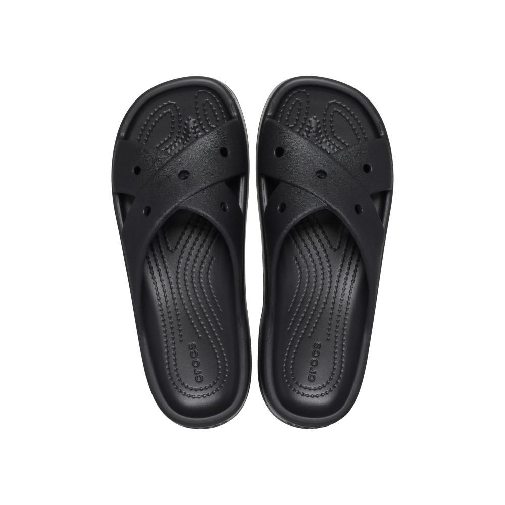 Sandália Crocs Classic W Cross Strap Slide Black - 5