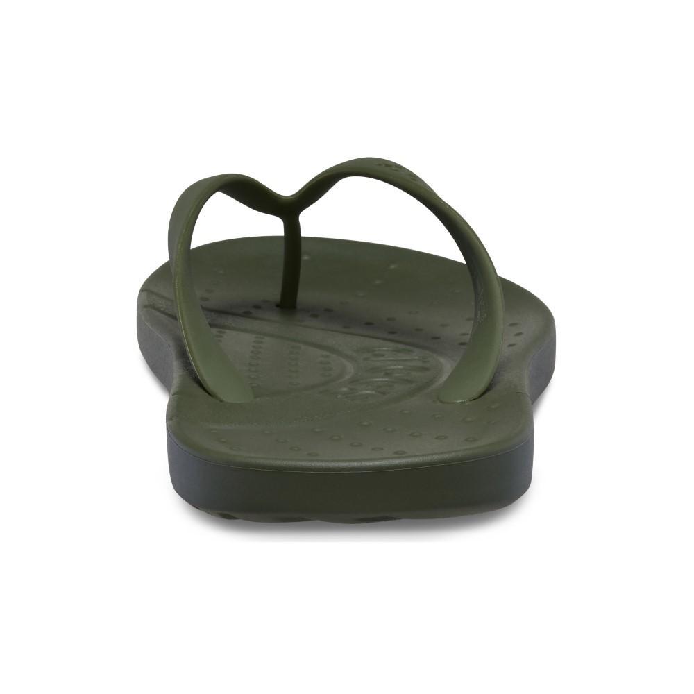 Chinelo Crocs Flip Army Green - 7