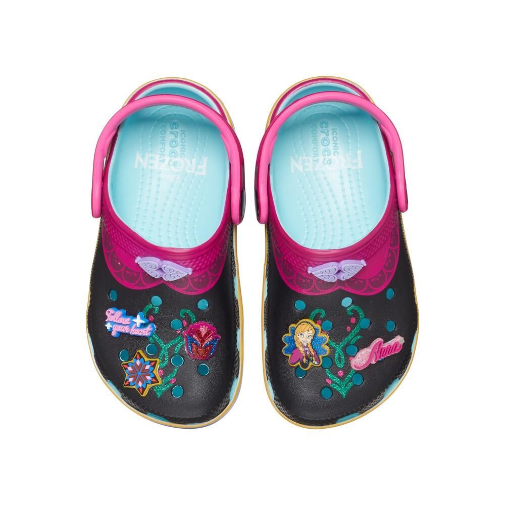 Sandália Crocs Frozen Anna Classic Clog T Multi - 5