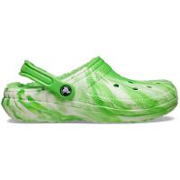 Sandália Crocs Cls Lined Clog Glow Dark Mbld Green Slime - 1