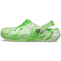 Sandália Crocs Cls Lined Clog Glow Dark Mbld Green Slime - 3