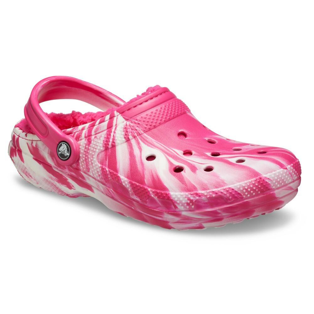 Sandália Crocs Cls Lined Clog Glow Dark Mbld Dragon Fruit - 2