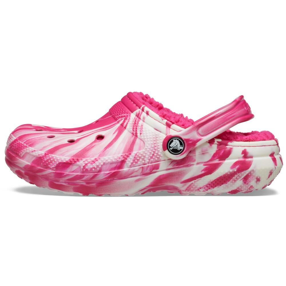 Sandália Crocs Cls Lined Clog Glow Dark Mbld Dragon Fruit - 3