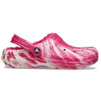 Sandália Crocs Cls Lined Clog Glow Dark Mbld Dragon Fruit - 1