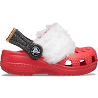 Sandália Crocs Littles Santa Varsity Red/Multi - 1