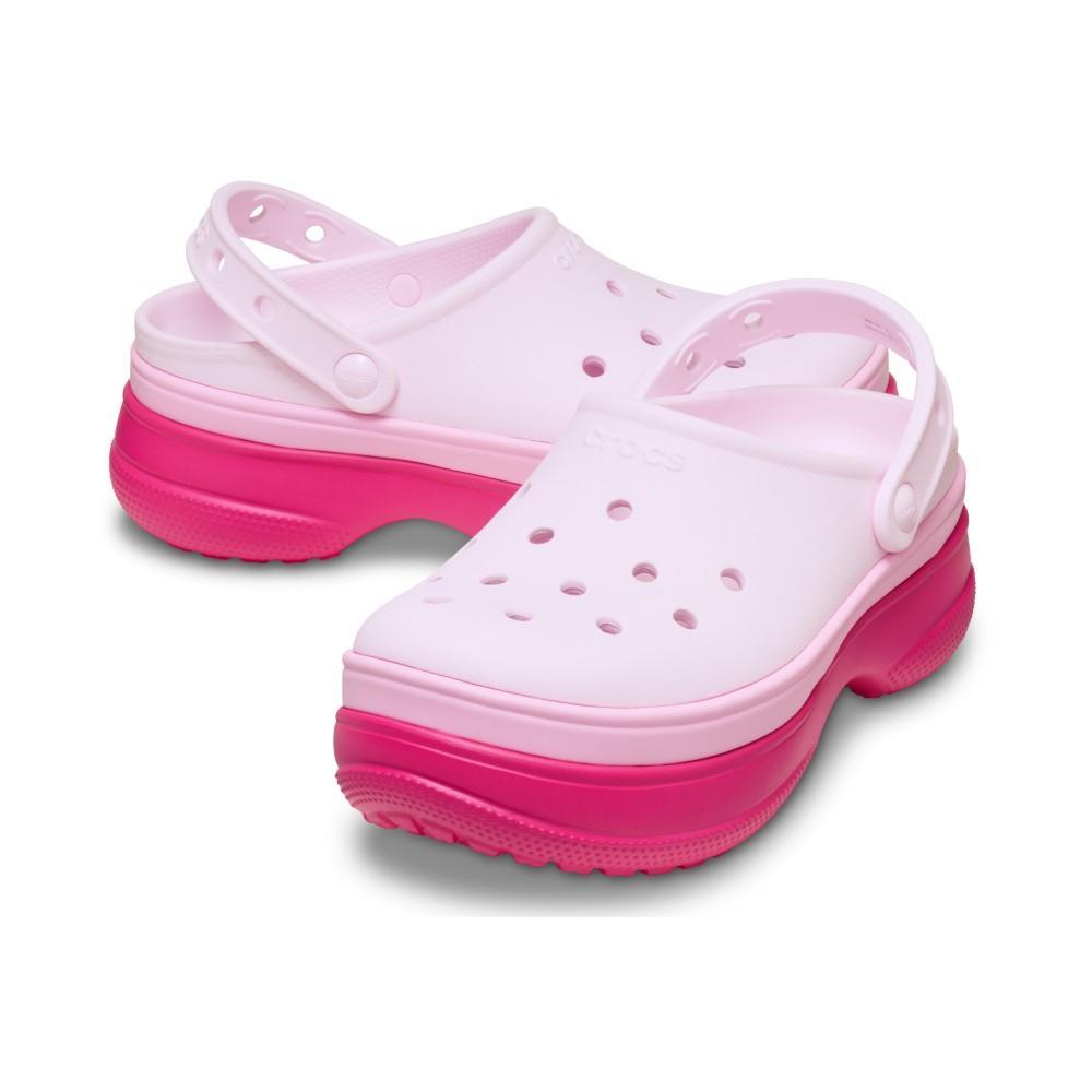 Sandália Crocs Stacked Clog Dragon Fruit - 4