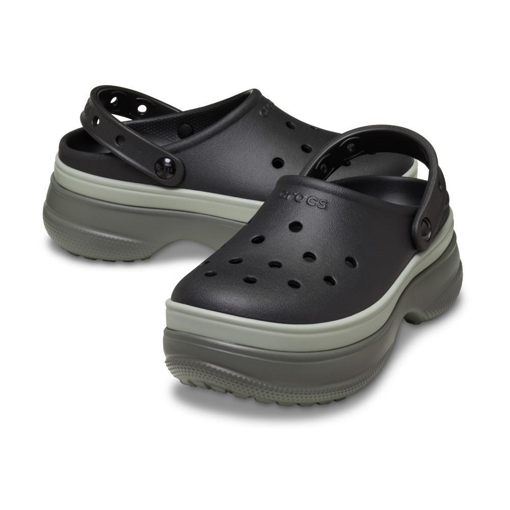 Sandália Crocs Stacked Clog Black - 4