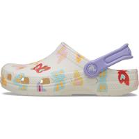 Sandália Crocs Classic Butterfly Graphic Clog K Chalk - 3