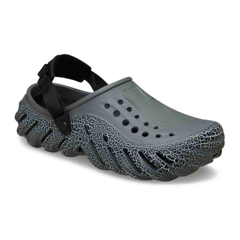 Sandália Crocs Echo Crackle Clog Slate Grey - 2