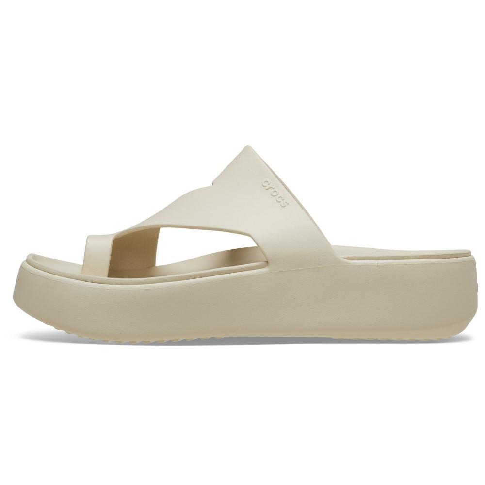 Sandália Crocs Getaway Platform Toe Loop Sandal Sandstone - 3