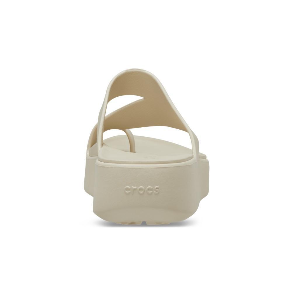 Sandália Crocs Getaway Platform Toe Loop Sandal Sandstone - 7
