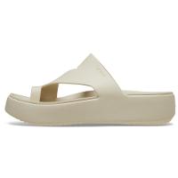 Sandália Crocs Getaway Platform Toe Loop Sandal Sandstone - 3