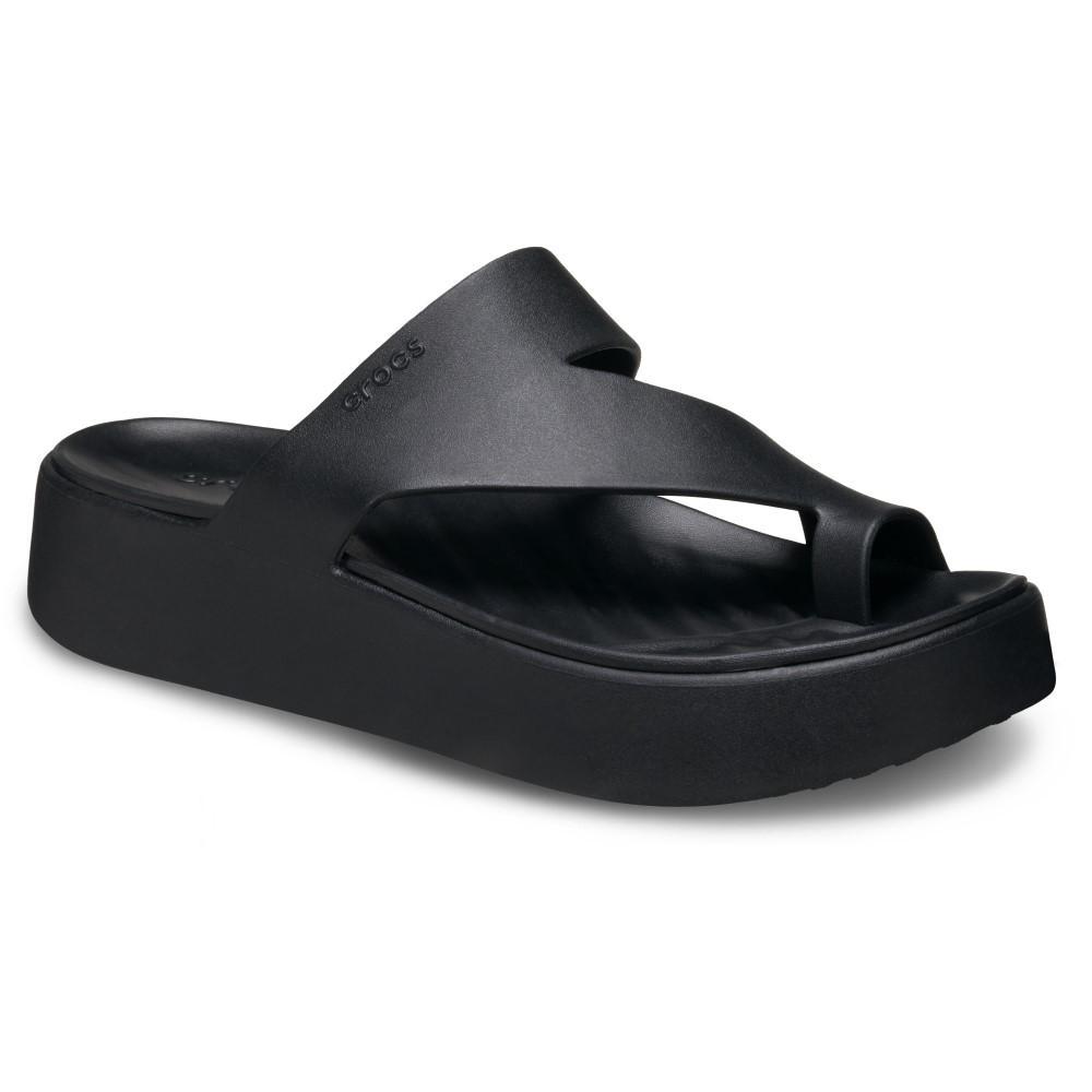 Sandália Crocs Getaway Platform Toe Loop Sandal Black - 2