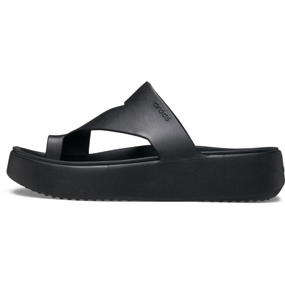Sandália Crocs Getaway Platform Toe Loop Sandal Black - 3