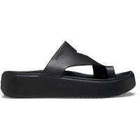 Sandália Crocs Getaway Platform Toe Loop Sandal Black - 1