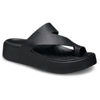 Sandália Crocs Getaway Platform Toe Loop Sandal Black - 2