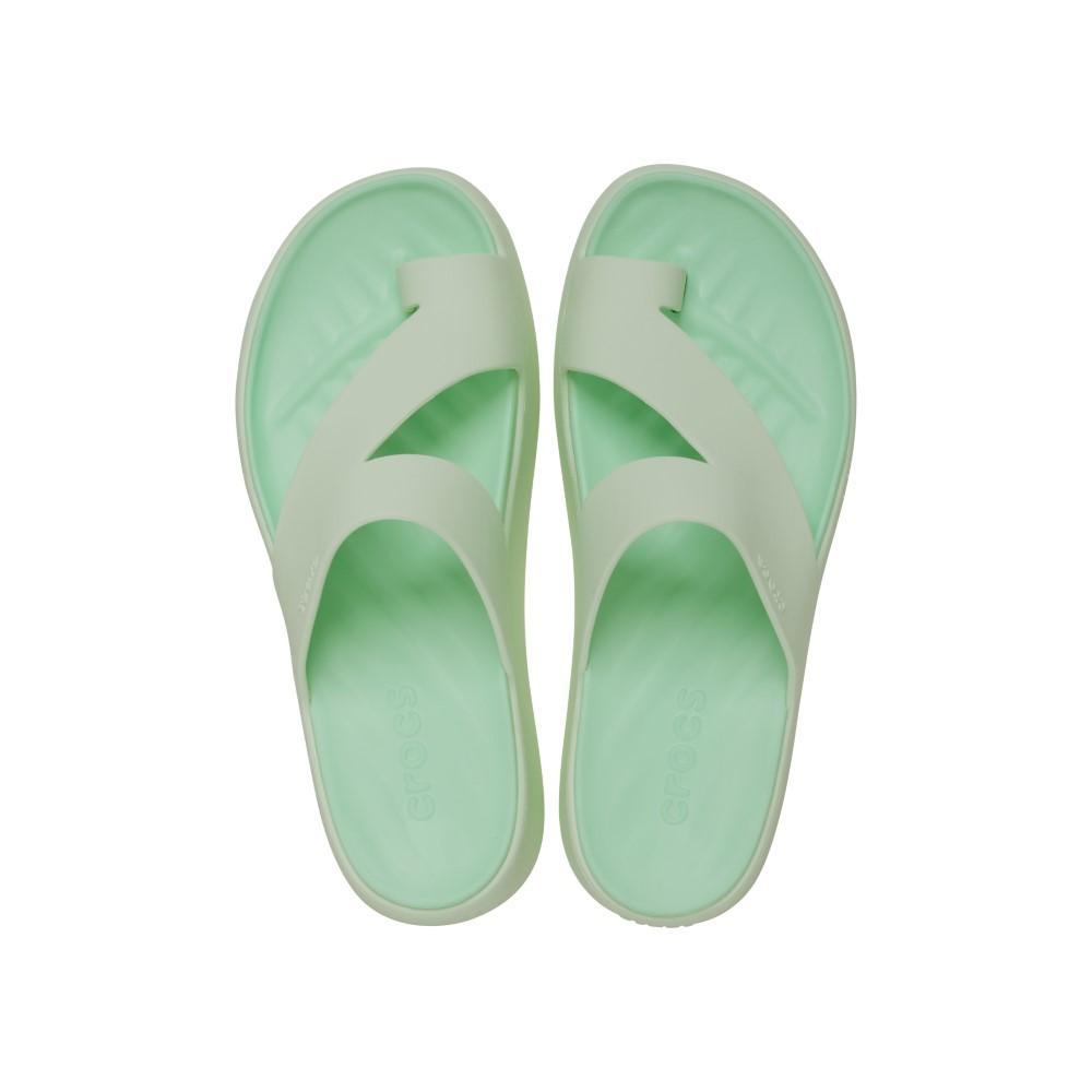 Sandália Crocs Getaway Platform Toe Loop Sandal Jade Tint - 5