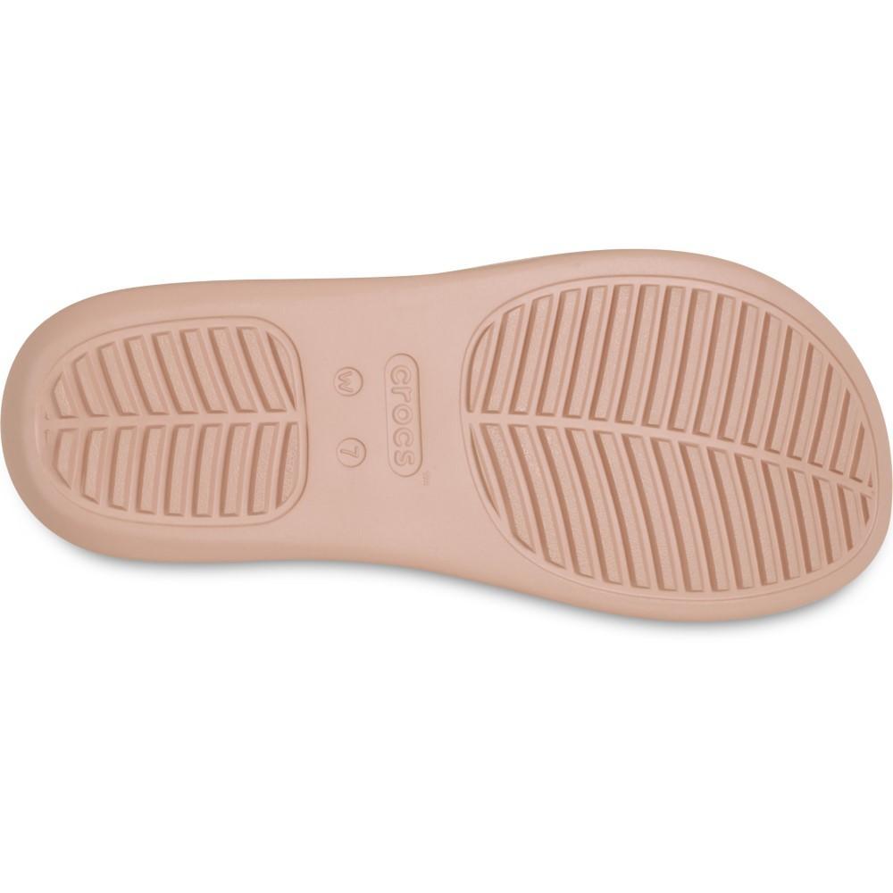 Sandália Crocs Getaway Platform Toe Loop Pink Caramel - 6