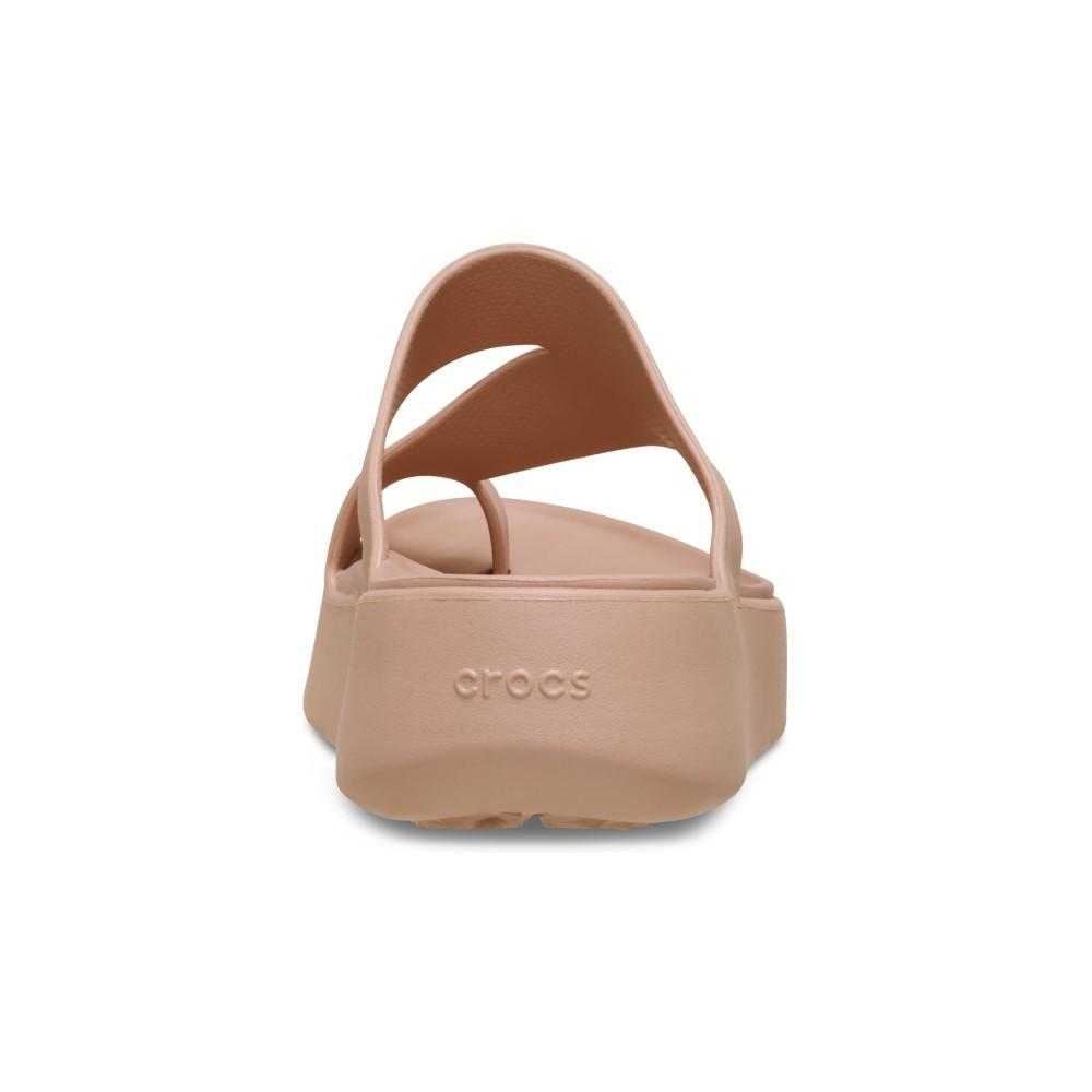Sandália Crocs Getaway Platform Toe Loop Pink Caramel - 7