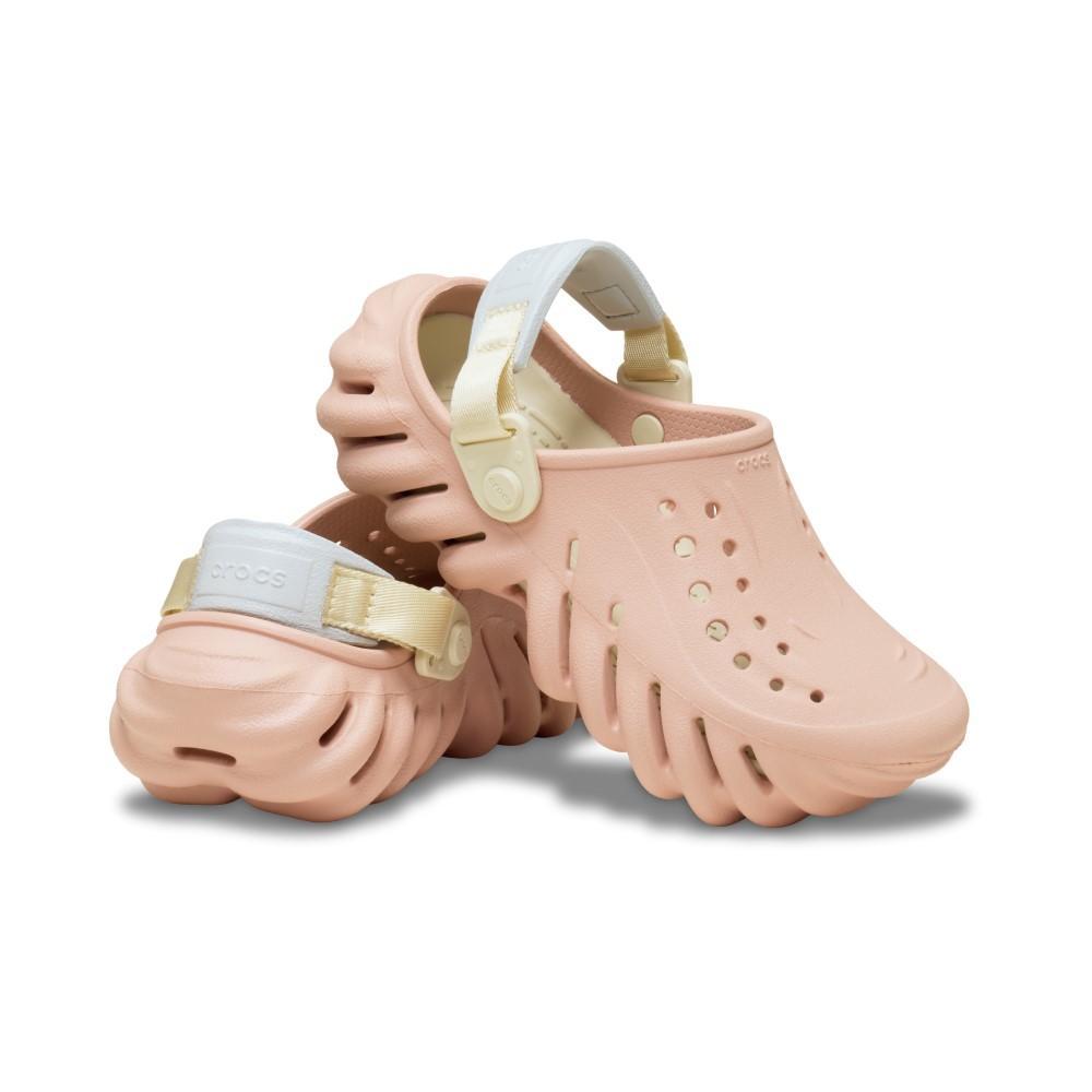 Sandália Crocs Echo Clog K Pink Caramel - 4