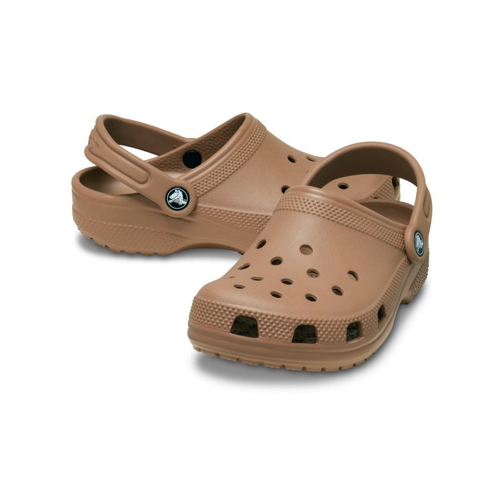 Sandália Crocs Classic Clog Kids Milk Chocolate - 4
