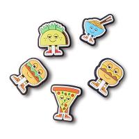 Jibbitz™ Chill Foods Pack com 5 Peças Único - 1