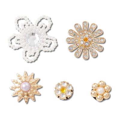 Jibbitz™ Flores Com Pedras Elevada Pack com 5 Peças Único