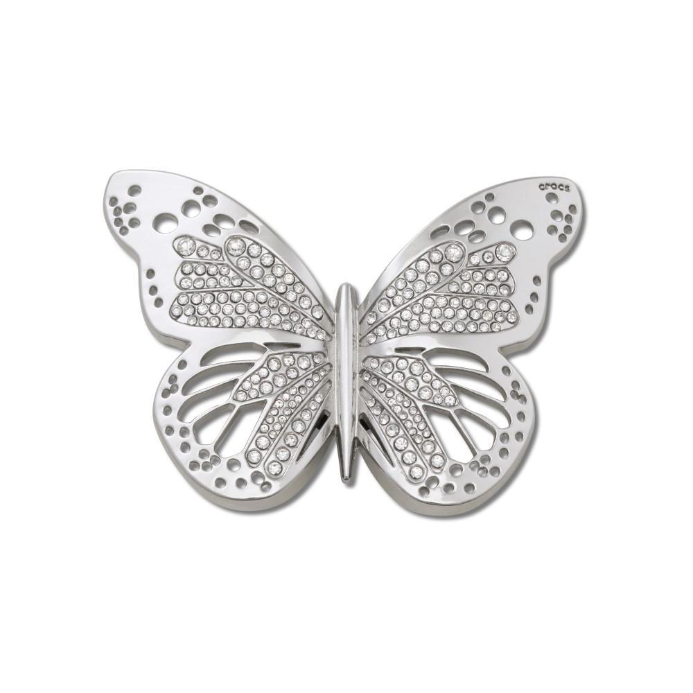 Jibbitz™ Silver Cutout Butterfly Único - 1