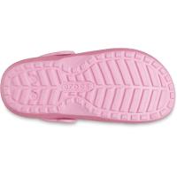 Sandália Crocs Classic Lined Glitter Clog K Pink Tweed - 6
