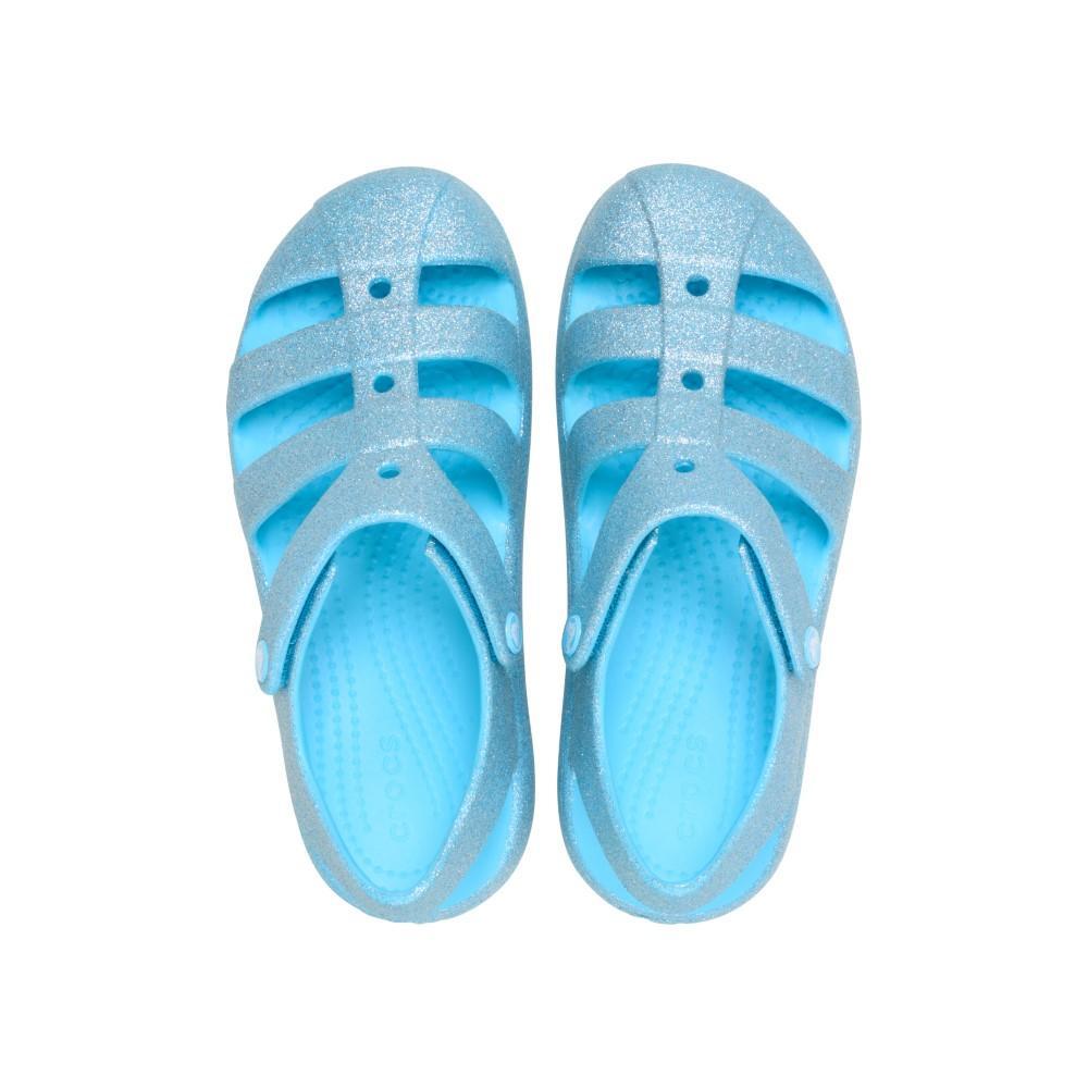 Sandália Crocs Classic Fisherman GlitterMist K Tinted Glass - 5