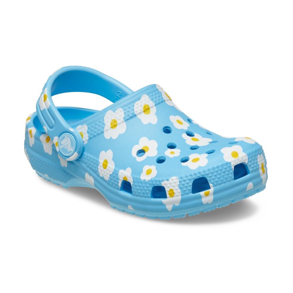 Sandália Crocs Classic Daisy Clog T Tinted Glass - 2