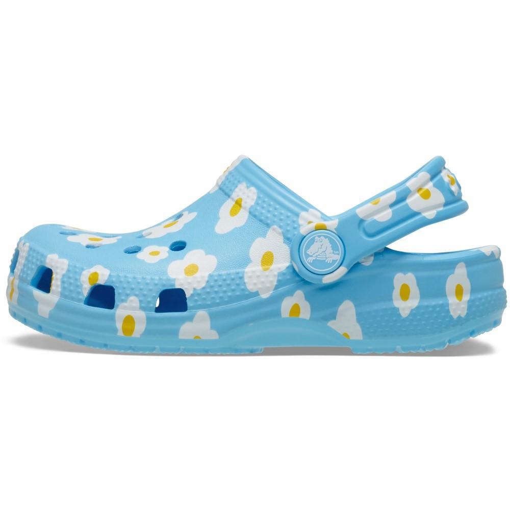 Sandália Crocs Classic Daisy Clog T Tinted Glass - 3