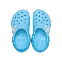 Sandália Crocs Classic Daisy Clog K Tinted Glass